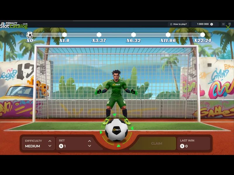 Juego de Penalty por dinero en Rushbet